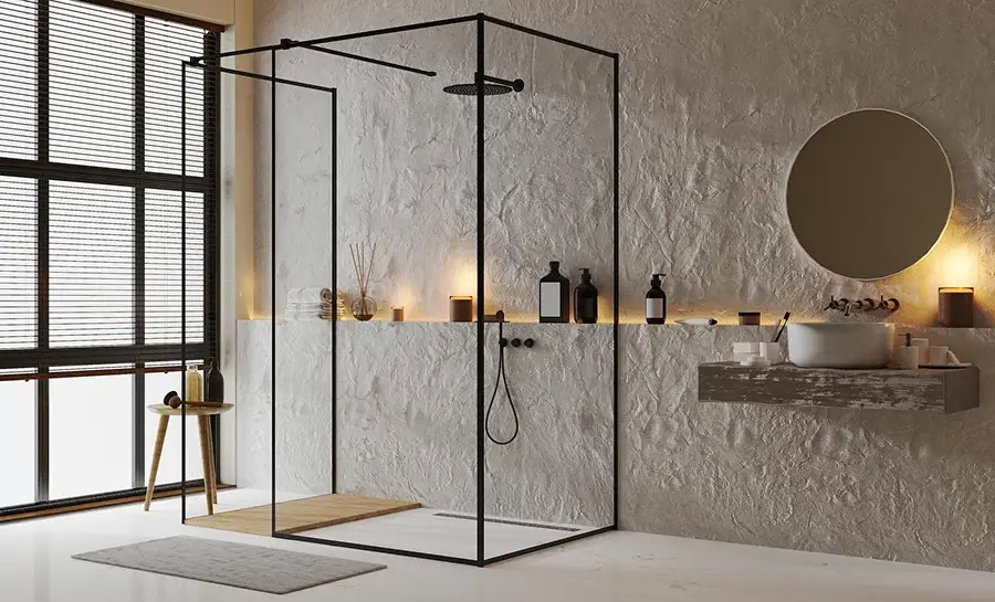 מקלחון ציר_ למראה נקי ופתוח